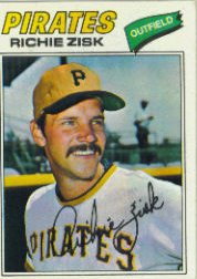 1977 Topps Baseball Cards      483     Richie Zisk